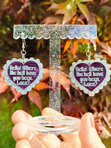 Twilight quotes earrings/necklace /brooch/keyring