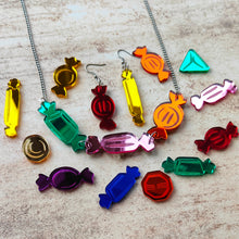 Load image into Gallery viewer, Christmas Chocolate Box - custom necklace or earrings