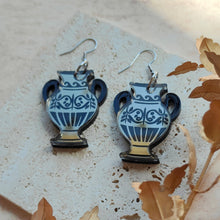 Load image into Gallery viewer, PRE ORDER Bronze Amphora earrings