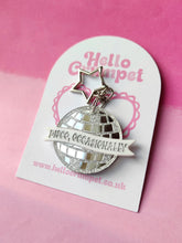 Load image into Gallery viewer, Disco, occasionally keyring