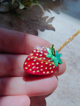 Load image into Gallery viewer, SECONDS Strawberry necklace