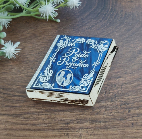 Pride and Prejudice book brooch