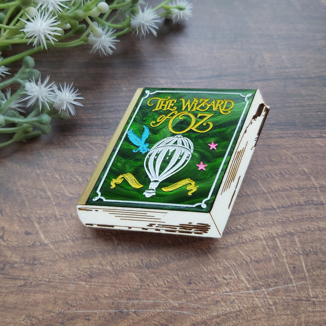 The Wizard of Oz book brooch